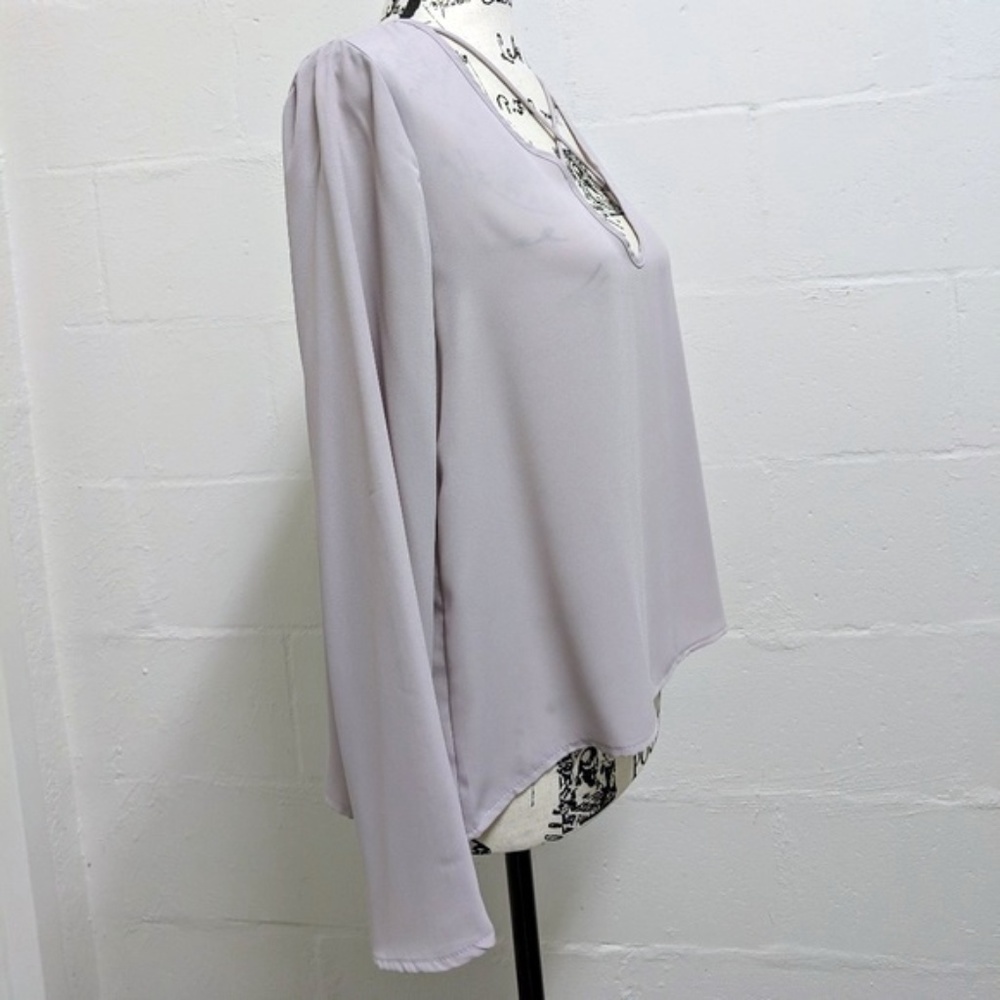 Forever 21 Crepe Crisscross Woven Top - Picture 5 of 6